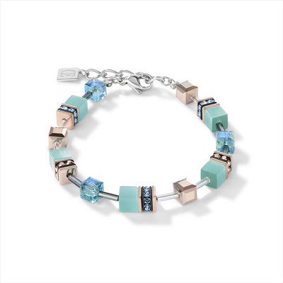 Geo Cube Fresh Turquoise Bracelet